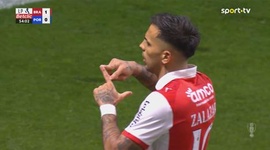 Liga Portugal Betclic: Sp. Braga vs FC Porto, Golo 1-0 Zalazar (g.p.) (2025-2026)
