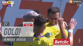 Liga Portugal Betclic: Arouca vs Nacional, Golo 1-0 Henrique Araújo (2024-2025)