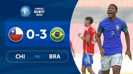 Sudamericano Sub-17: Chile 0 - 3 Brasil (2023)