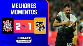 Campeonato Paulista: Corinthians 2 - 1 Água Santa (2025)