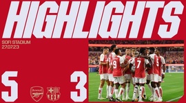 Amigáveis de Clubes: Arsenal 5 - 3 Barcelona (2023-2024)