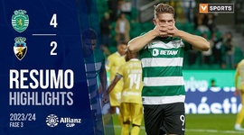 Allianz Cup: Sporting 4 - 2 Farense (2023-2024)