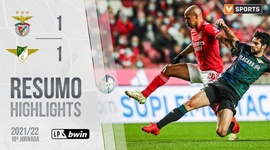 Liga Portugal Bwin: Benfica 1 - 1 Moreirense (2021-2022)