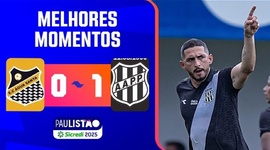 Campeonato Paulista: Água Santa 0 - 1 Ponte Preta (2025)