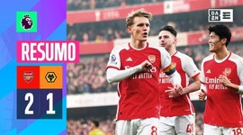 Premier League: Arsenal 2 - 1 Wolves (2023-2024)