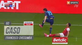 Liga Portugal Betclic: Sp. Braga vs FC Porto, Caso Francisco Chissumba, 60' (2024-2025)