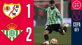 Copa del Rey: Rayo Vallecano 1 - 2 Bétis (2021-2022)