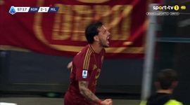Serie A: Roma vs Milan, Golo 2-1 L. Paredes (2024-2025)