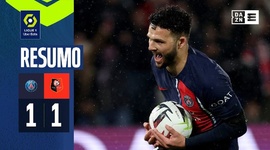 Ligue 1: PSG 1 - 1 Rennes (2023-2024)