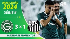 Série B: Goiás 3 - 1 Santos (2024)