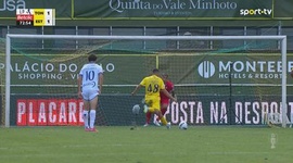 Liga Portugal Betclic: Tondela vs Estoril, Golo 1-1 Tiago Manso (g.p.) (2025-2026)