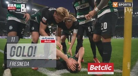 Liga Portugal Betclic: Sporting vs Farense, Golo 1-0 Fresneda (2024-2025)
