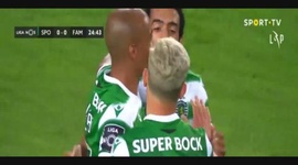 Liga NOS: Sporting (1-0) Famalicão, Golo Pedro Gonçalves, 25m (2020-2021)