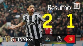 Premier League: Newcastle 2 - 1 Man Utd (2025-2026)