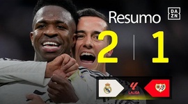 La Liga: Real Madrid 2 - 1 Rayo Vallecano (2024-2025)