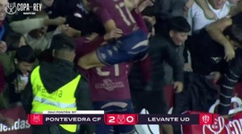 Copa del Rey: Pontevedra CF 4 - 1 Levante (2024-2025)