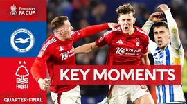 FA Cup: Brighton 3 - 4 g.p Nottingham Forest (2024-2025)