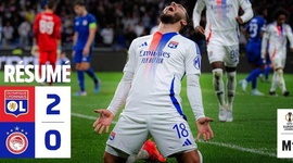 Liga Europa: Lyon 2 - 0 Olympiakos (2024-2025)