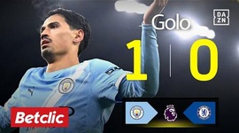 Premier League: Man City vs Chelsea, Golo 1-0 Reijnders (2025-2026)