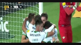 Liga Portugal Bwin: Sporting (1-0) Moreirense, Golo S. Coates, 16m (2021-2022)