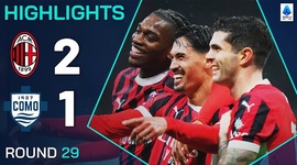 Serie A: Milan 2 - 1 Como (2024-2025)