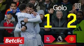 Premier League: Crystal Palace vs Man Utd, Golo 1-2 Mason Mount (2025-2026)