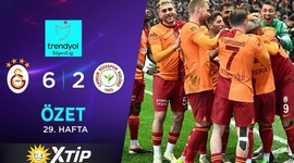 Super Ligi: Galatasaray 6 - 2 Rizespor (2023-2024)