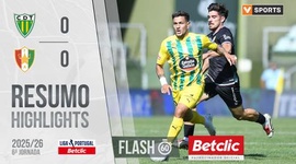 Liga Portugal Betclic: Tondela 0 - 0 CF Estrela Amadora (2025-2026)