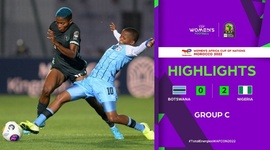 Campeonato Africano Feminino: Botswana 0 - 2 Nigéria (2022)