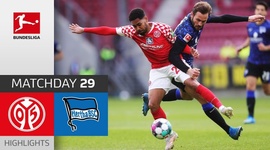 Bundesliga: Mainz 1 - 1 Hertha Berlin (2020-2021)