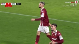 Liga 1: Rapid vs Galati, Golo 1-0 (2023-2024)