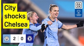 Liga Campeões Feminina: Man City 2 - 0 Chelsea (2024-2025)