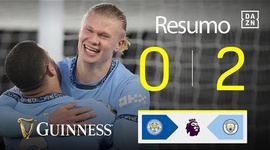 Premier League: Leicester 0 - 2 Man City (2024-2025)