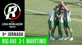 Liga Revelação: Rio Ave 3 - 1 Marítimo (2019-2020)