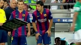 Amigáveis de clubes: Barcelona 6 - 0 Club León (2014-2015)