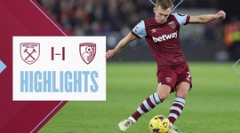 Premier League: West Ham 1 - 1 AFC Bournemouth (2023-2024)
