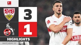 Bundesliga: Estugarda 3 - 1 FC Koln (2025-2026)