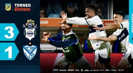 Liga Profesional: Gimnasia La Plata 3 - 1 Vélez Sarsfield (2024)