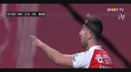 Liga NOS: Sp. Braga (3-0) V. Guimarães, Golo Sporar, 85m (2020-2021)