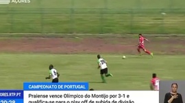 Campeonato de Portugal : Praiense 3 - 1 Olímpico Montijo (2018-2019)