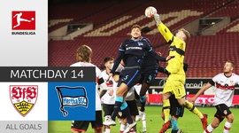 Bundesliga: Estugarda 2 - 2 Hertha Berlin (2021-2022)