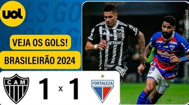 Brasileirão: Atlético-MG 1 - 1 Fortaleza (2024)