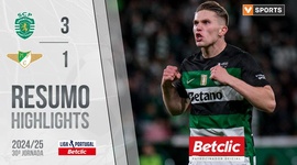 Liga Portugal Betclic: Sporting 3 - 1 Moreirense (2024-2025)