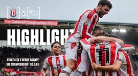 Championship: Stoke City 2 - 1 Derby County (2024-2025)