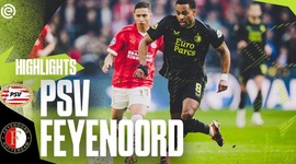 Eredivisie League: PSV 2 - 2 Feyenoord (2023-2024)