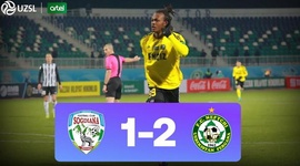 Super League: Sogdiyona Jizzakh 1 - 2 Neftchi Fargona (2024)