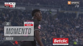 Liga Portugal Betclic: V. Guimarães vs Sp. Braga, Jogada Roger, 30' (2024-2025)