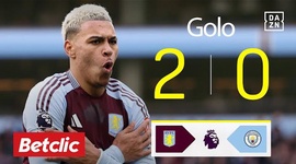 Premier League: Aston Villa vs Man City, Golo 2-0 Morgan Rogers (2024-2025)