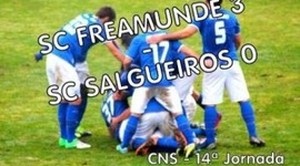Campeonato Nacional: Freamunde 3 - 0 Salgueiros (2013-2014)