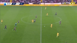 Serie A: Udinese vs Milan, Golo 0-3 C. Pulisic (2025-2026)